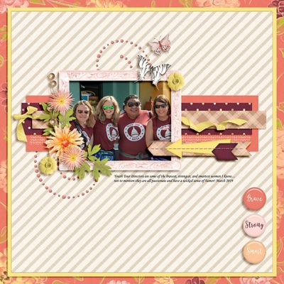 For The Girls Digital Scrapbook Collection