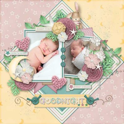 Goodnight Digital Scrapbook Collection