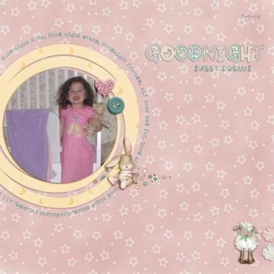Goodnight Digital Scrapbook Collection