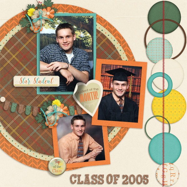 Top Of The Class Digital Scrapbook Collection