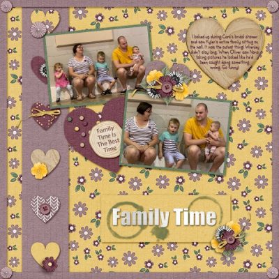 Family Time Digital Scrapbook Collection