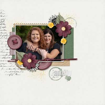 Family Time Digital Scrapbook Collection