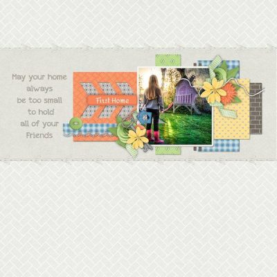 Happy Home Digital Scrapbook Collection