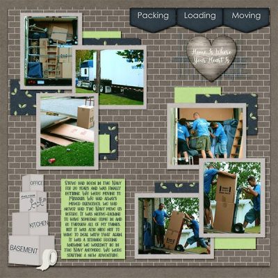 Happy Home Digital Scrapbook Collection
