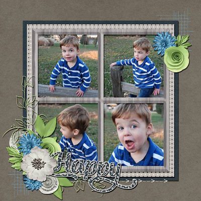 Happy Home Digital Scrapbook Collection