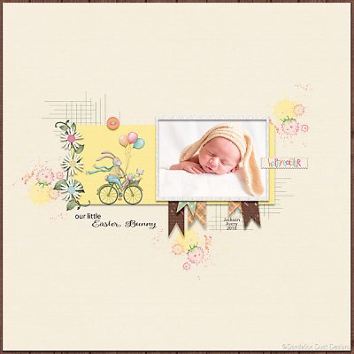Hippity Hop Digital Scrapbook Collection