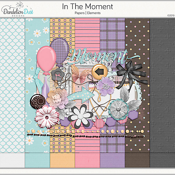 In The Moment Digital Scrapbook Collection