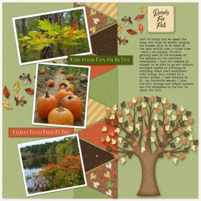 Ready For Fall Digital Scrapbook Collection
