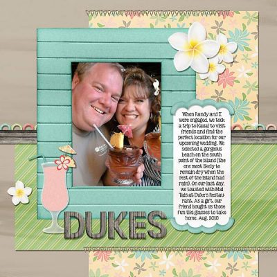 Summer In Swing Digital Scrapbook Collection