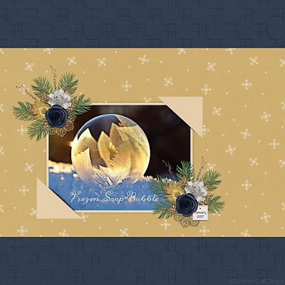 Winter Memories Digital Scrapbook Collection