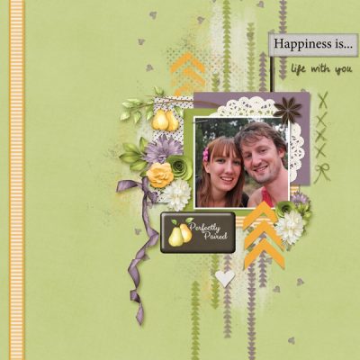 Perfectly Paired Digital Scrapbook Collection