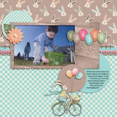 Hippity Hop Digital Scrapbook Collection