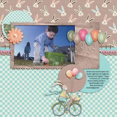 Hippity Hop Digital Scrapbook Collection