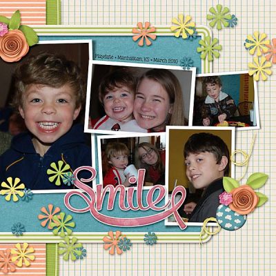 Spring Memories Digital Scrapbook Collection