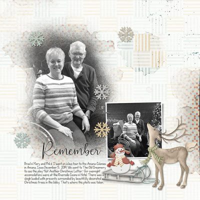 Oh What Fun Digital Scrapbook Collection