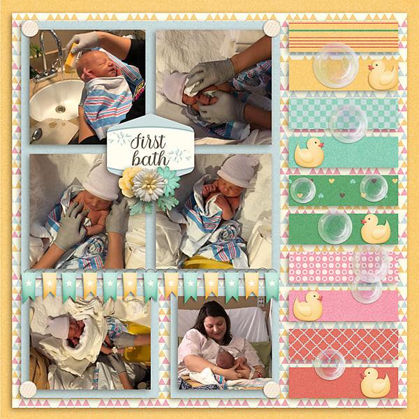 All The Firsts Digital Scrapbook Collection