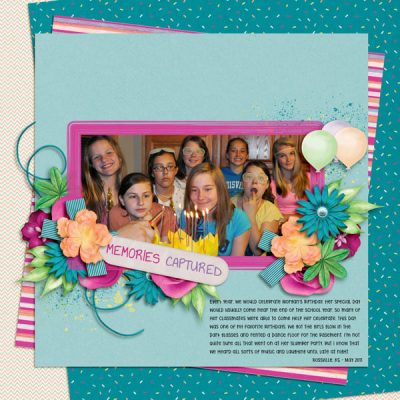 Oh Happy Day Digital Scrapbook Collection