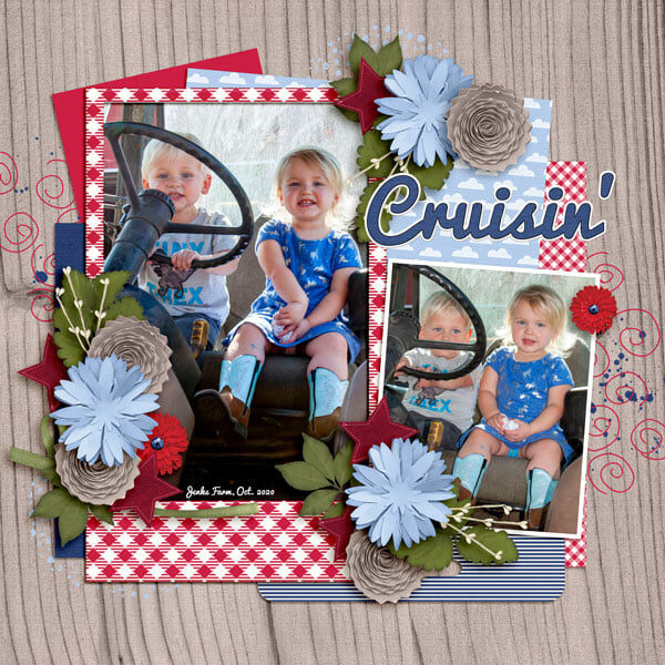 Patriotic Picnic Digital Scrapbook Collection