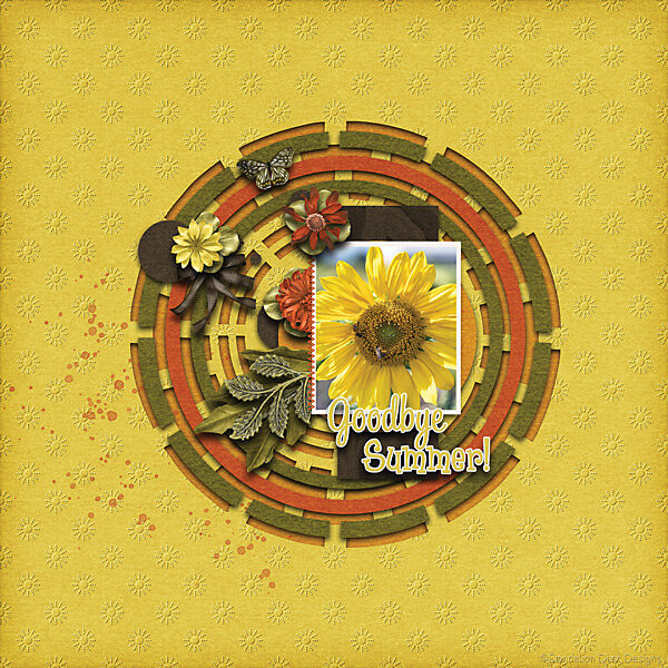 Snapshots Of August Digital Scrapbook Collection