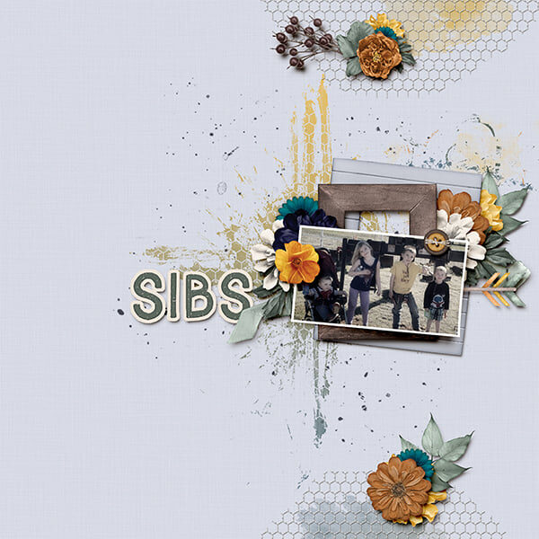 Farmhouse Fall Digital Scrapbook Collection