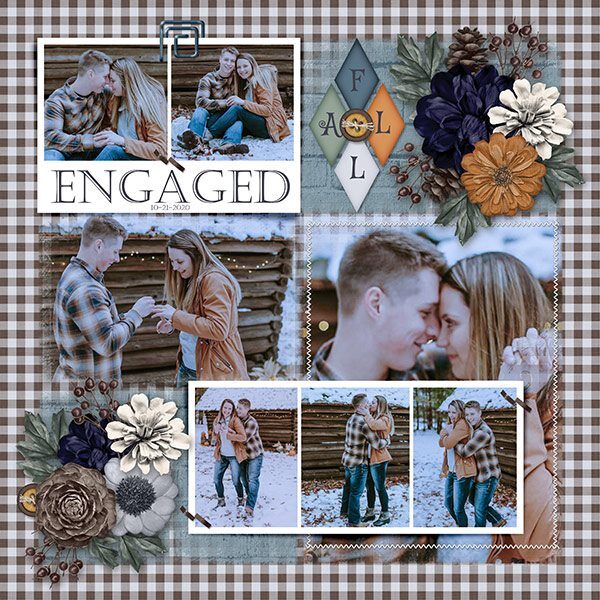 Farmhouse Fall Digital Scrapbook Collection