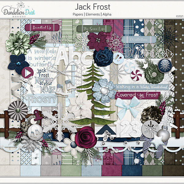 Jack Frost Digital Scrapbook Collection