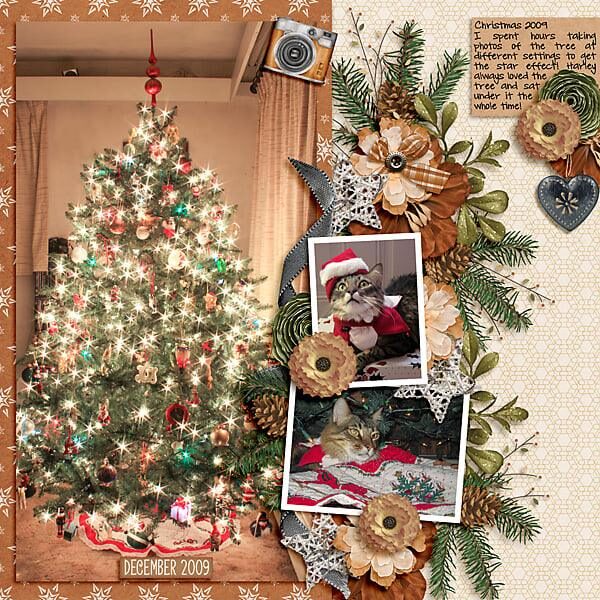Snapshots Of December Digital Scrapbook Collection