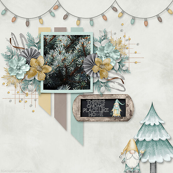 No Place Like Gnome Digital Scrapbook Collection