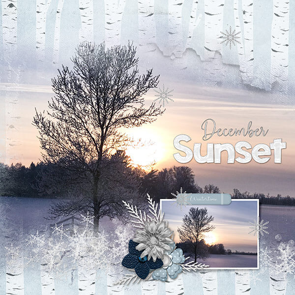 Jack Frost Digital Scrapbook Collection