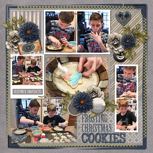 Snapshots Of December Digital Scrapbook Collection