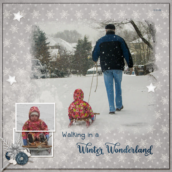 Jack Frost Digital Scrapbook Collection