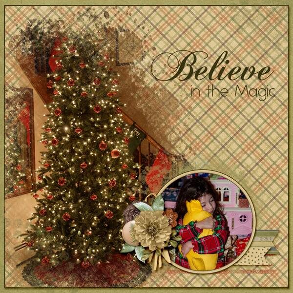 Snapshots Of December Digital Scrapbook Collection