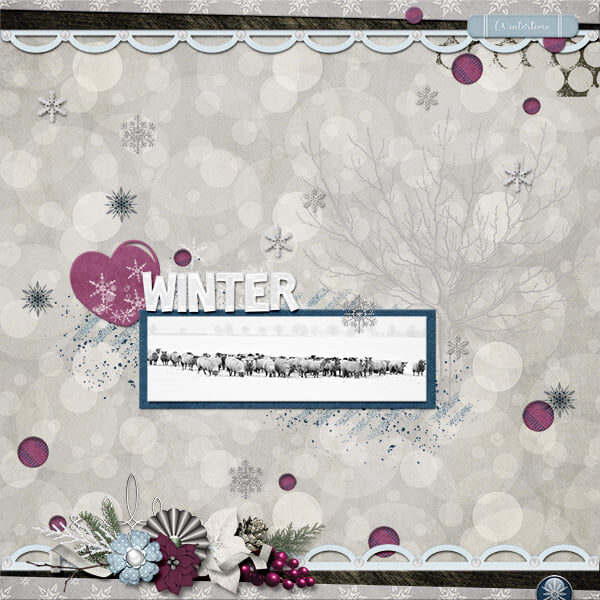 Jack Frost Digital Scrapbook Collection