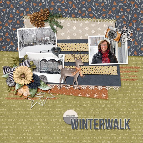 Snapshots Of December Digital Scrapbook Collection
