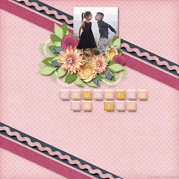 Crushing With You Digital Scrapbook Collection