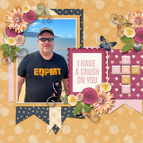 Crushing With You Digital Scrapbook Collection