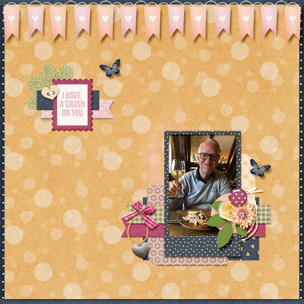Crushing With You Digital Scrapbook Collection