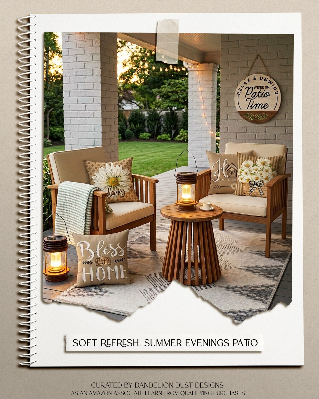 Soft Refresh: Summer Evenings Patio Complete