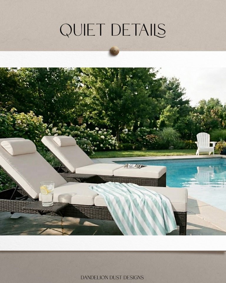Quiet Details: Simple Backyard Oasis