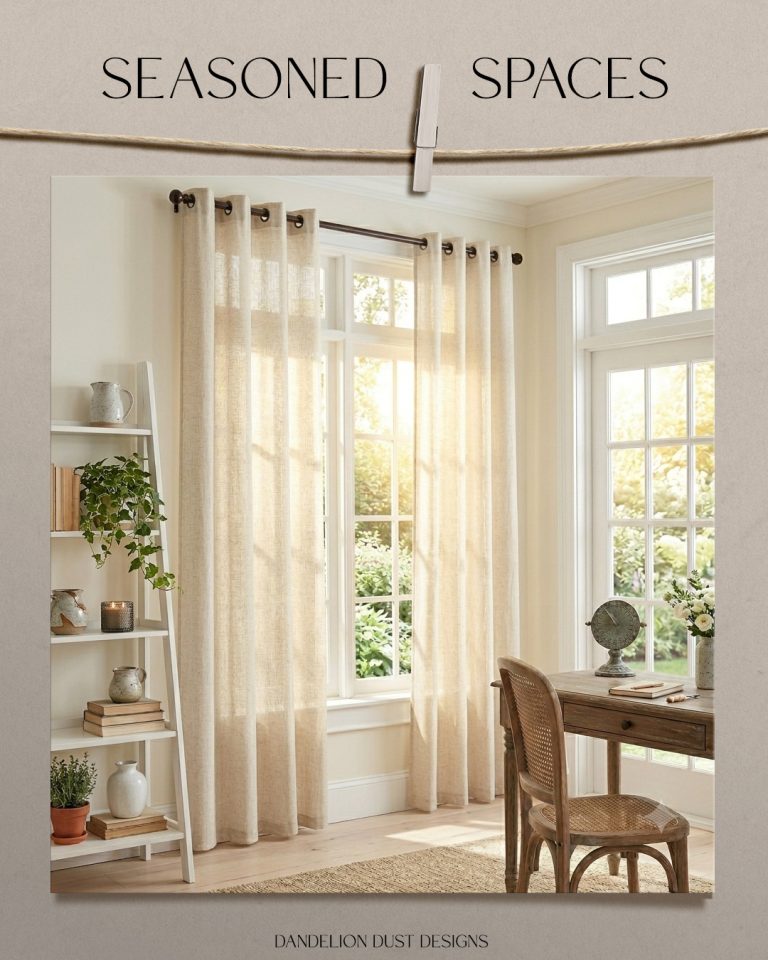Seasoned Spaces: The Daily Dance of the Blinds