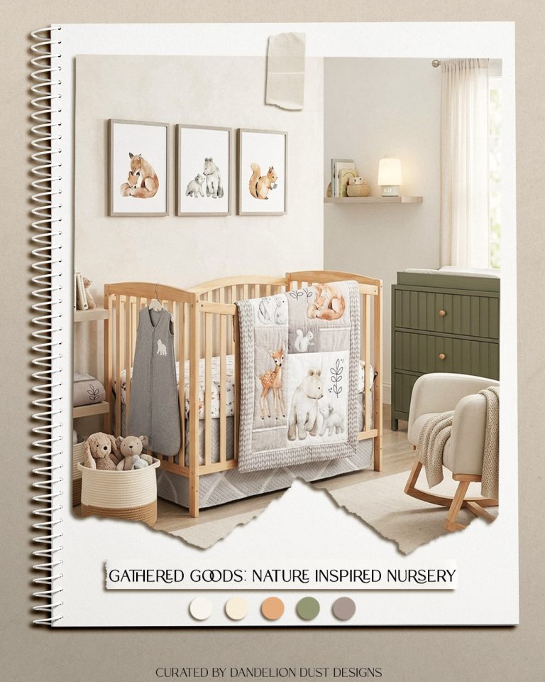Gathered Goods: Nature Inspired Nursery