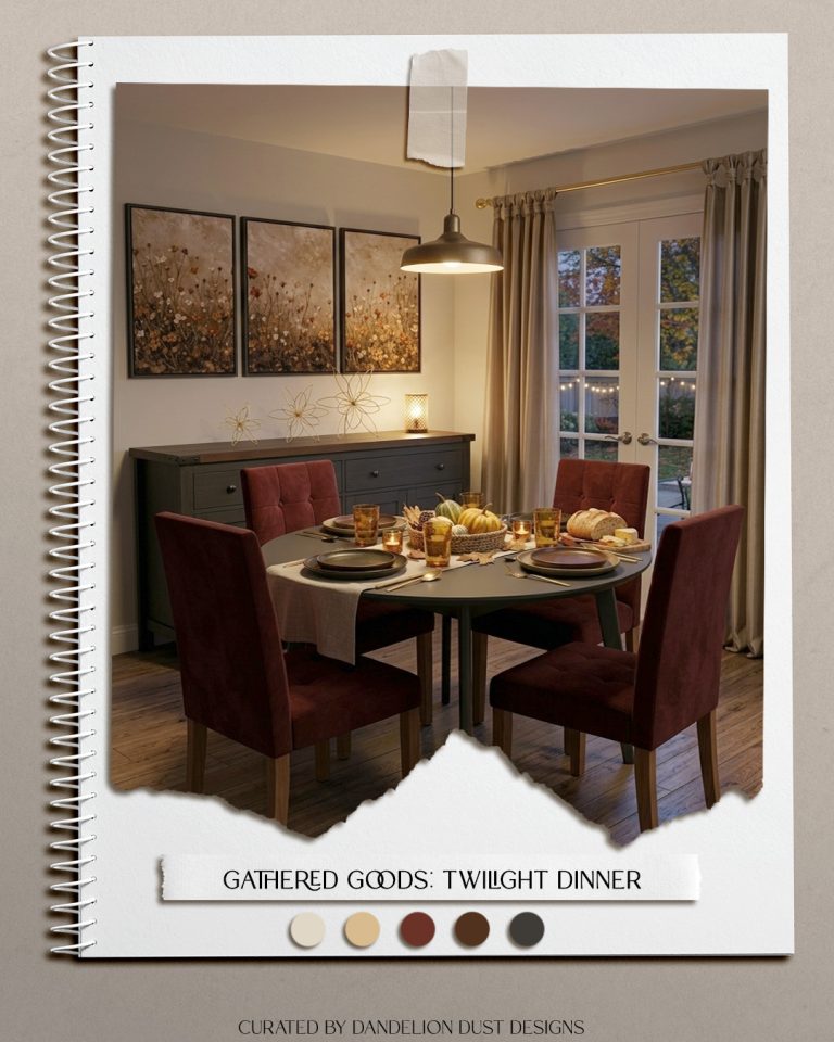 Gathered Goods: The Twilight Dining Space