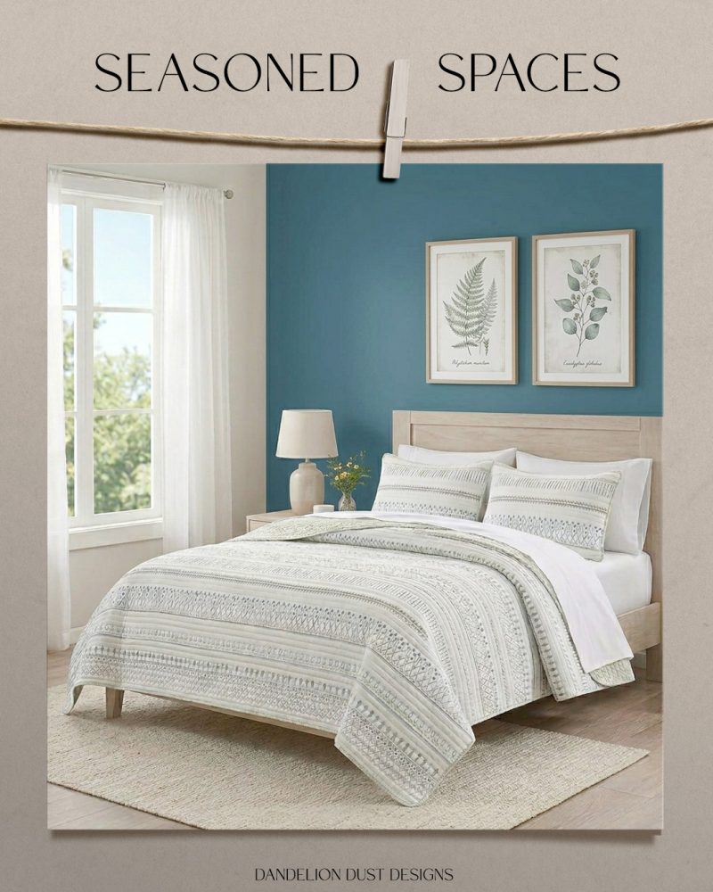 Seasoned Spaces: The Great Bedding Swap