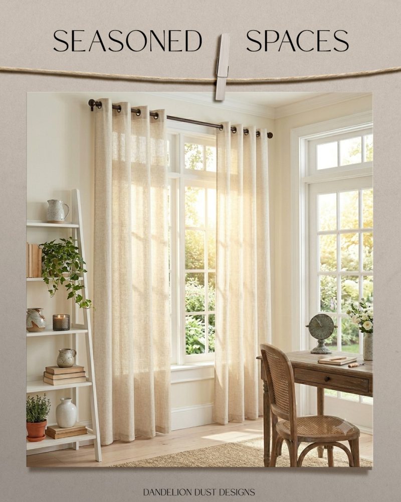 Seasoned Spaces: The Daily Dance of the Blinds